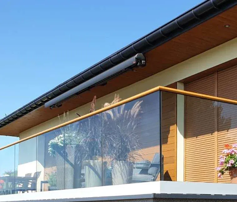 Balcony Railing German Glass, stainless steel and aluminium balcony railings